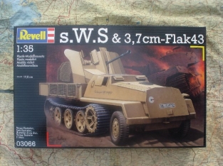 REV03066  s.W.S. & 3,7cm - Flak43 Gun